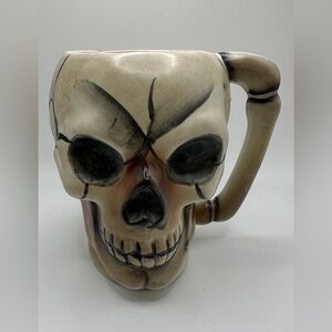 Disney World Land 1970’s Haunted Mansion Skull Mug Made‎ in Japan